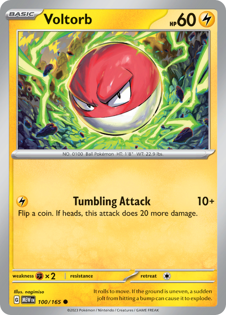Voltorb 100 Common