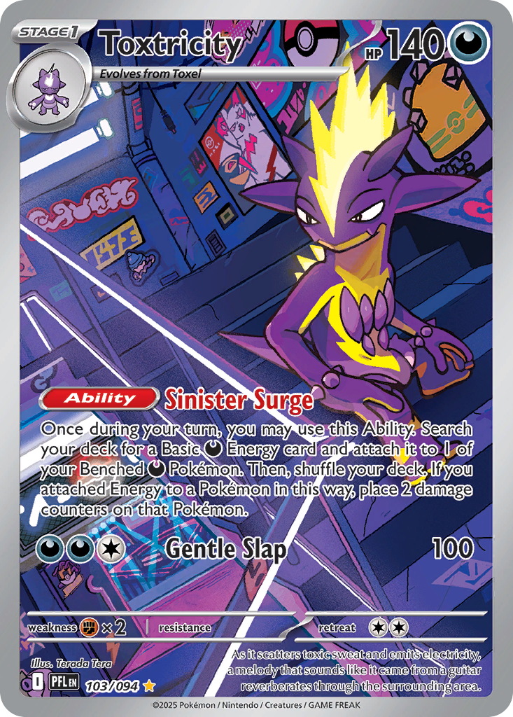 Toxtricity 103 Illustration Rare