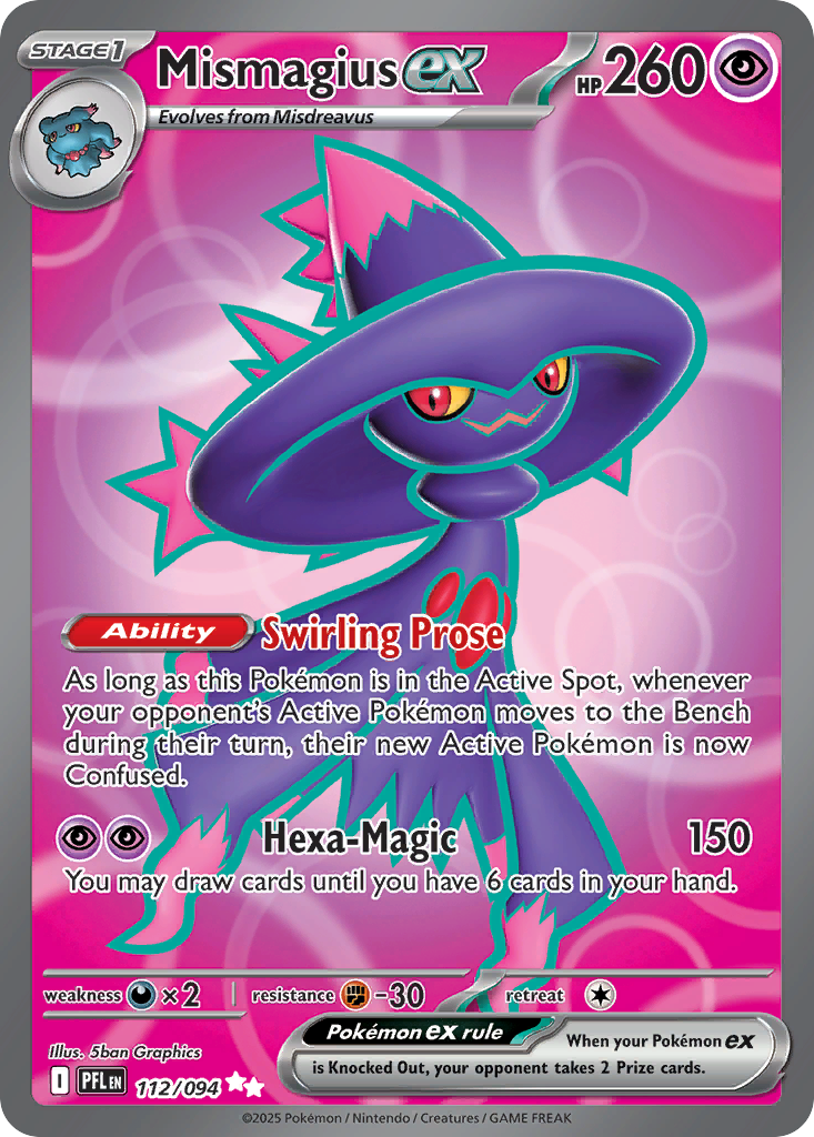 Mismagius ex 112 Ultra Rare