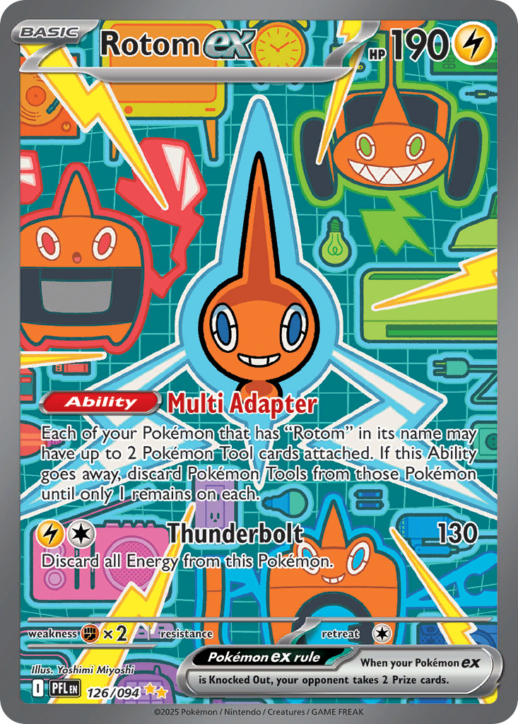 Rotom ex 126 Special Illustration Rare