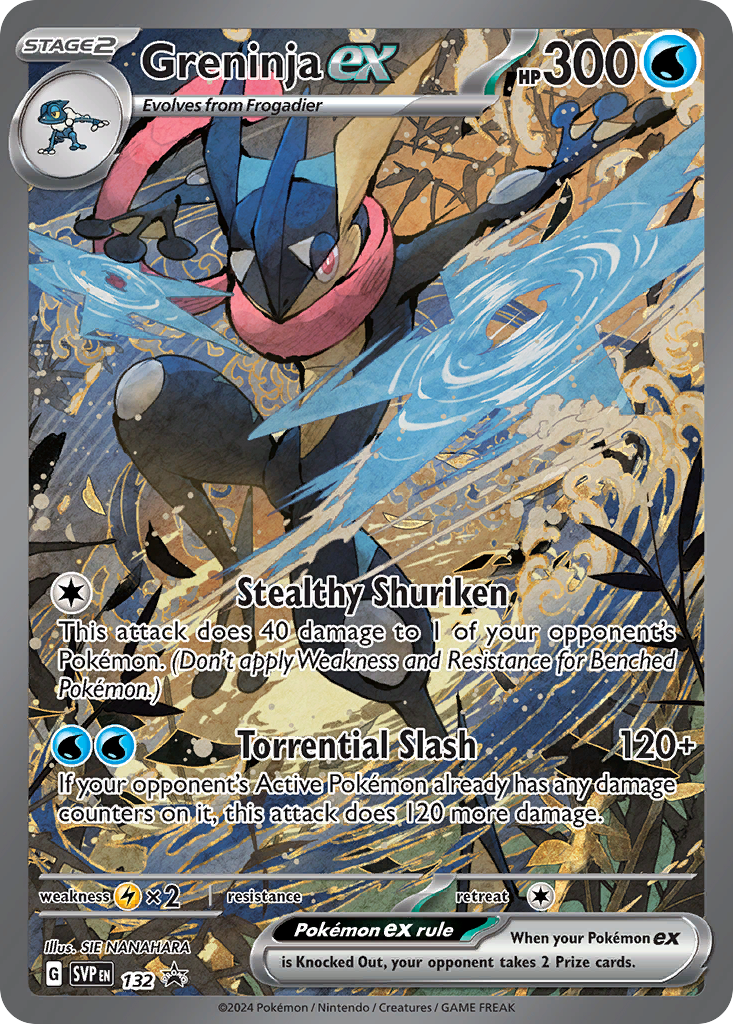 Greninja ex 132 Promo