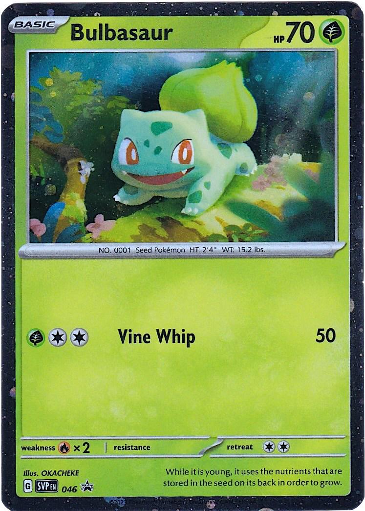 Bulbasaur SVP046 Cosmo Holo Promo