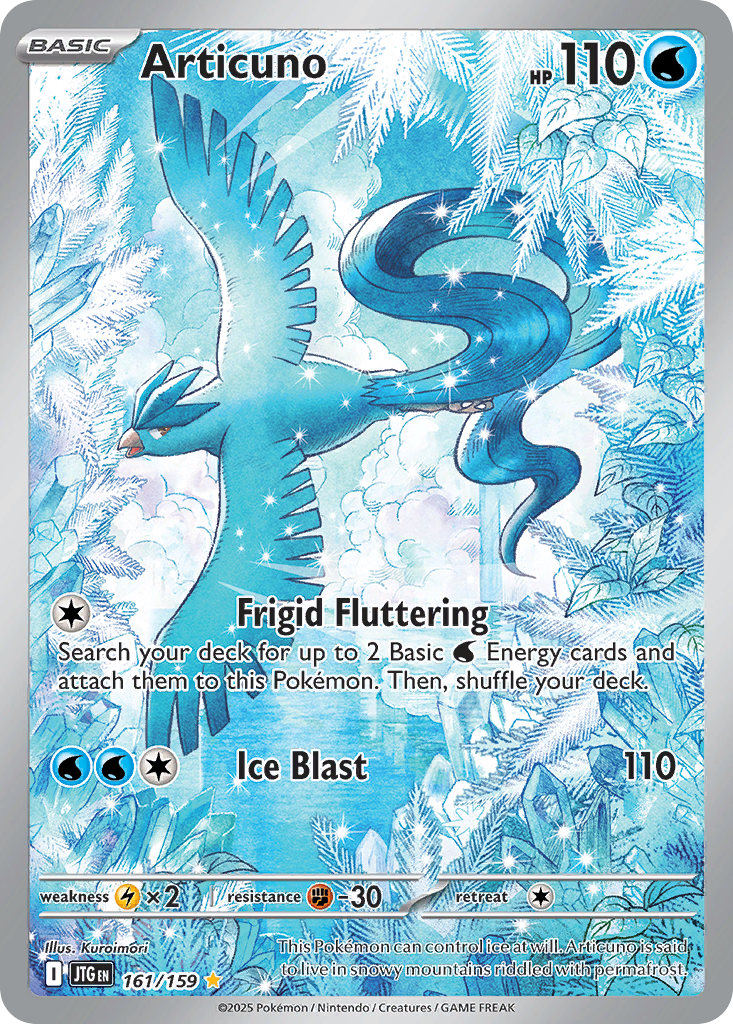 Articuno 161 Illustration Rare