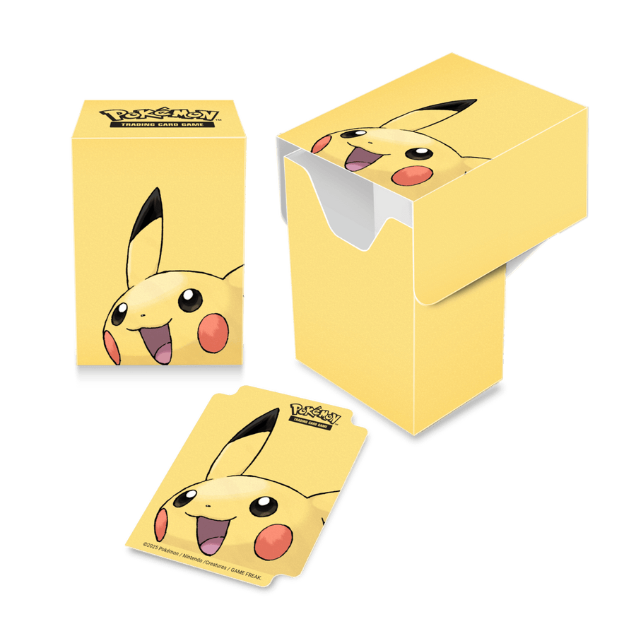 Ultra Pro Pokémon Pikachu Full View Deck Box