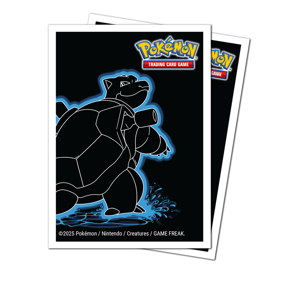 Ultra Pro Pokémon Neon Kanto Blastoise APEX Deck Protector Sleeves (105)