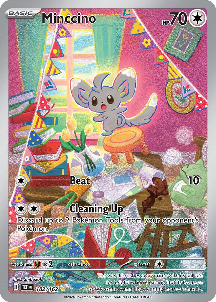 Minccino 182 Illustration Rare