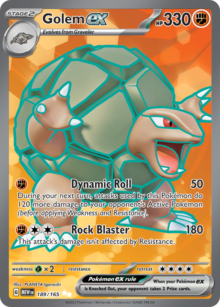 Golem ex 189 Ultra Rare