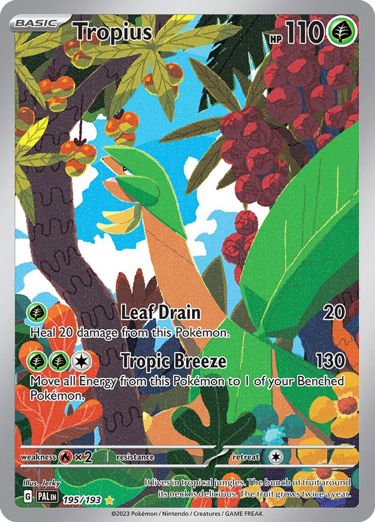 Tropius 195 Illustration Rare