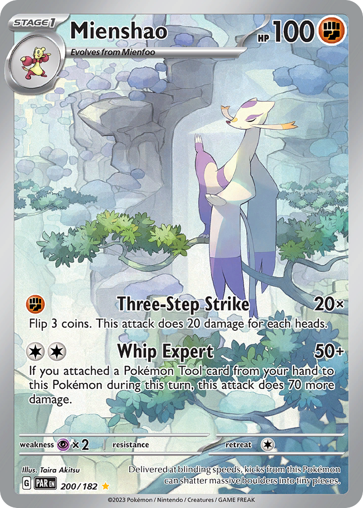 Mienshao 200 Illustration Rare