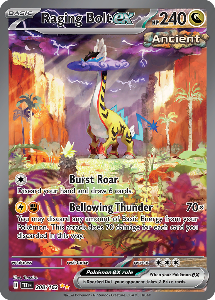 Raging Bolt ex 208 Special Illustration Rare