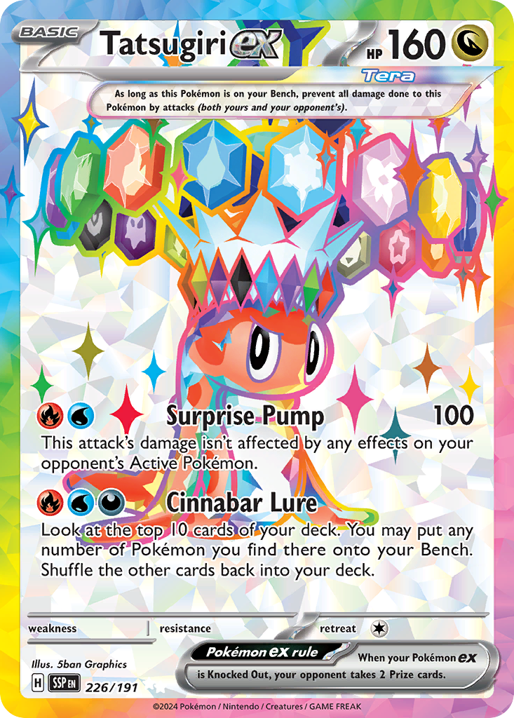 Tatsugiri ex 226 Ultra Rare