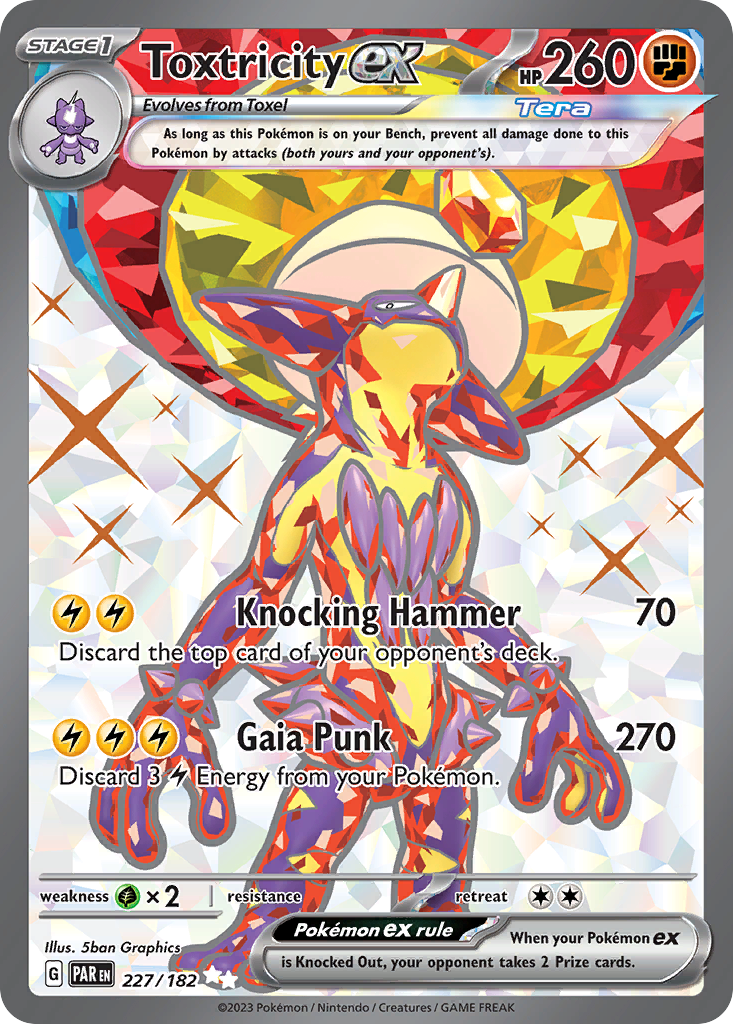Toxtricity ex 227 Ultra Rare