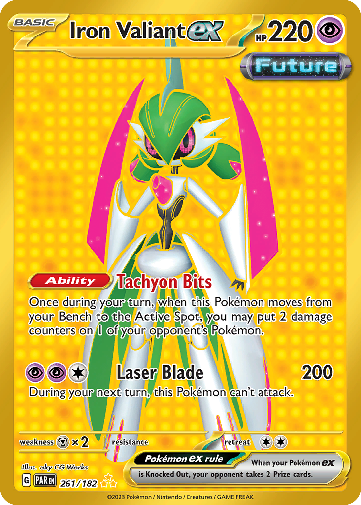 Iron Valiant ex 261 Hyper Rare