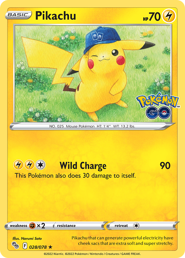 Pikachu 28 — Pokémon GO