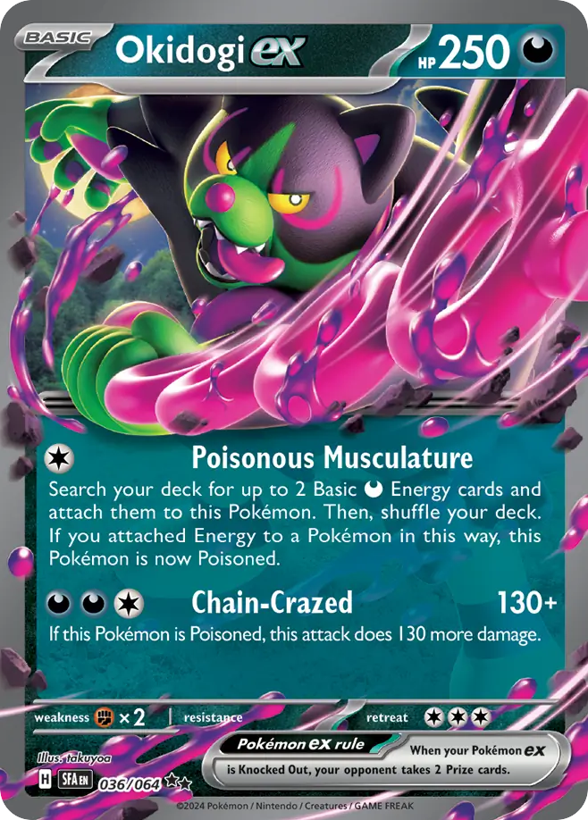 Okidogi ex 36 Double Rare