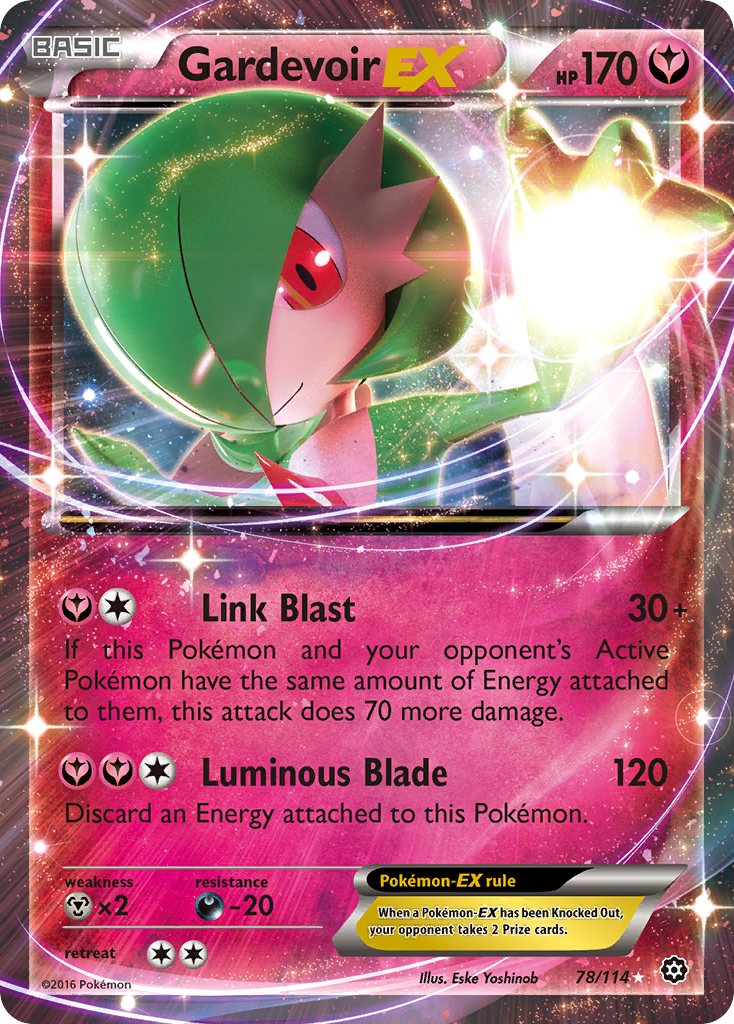 Gardevoir-EX 78 Rare Holo EX