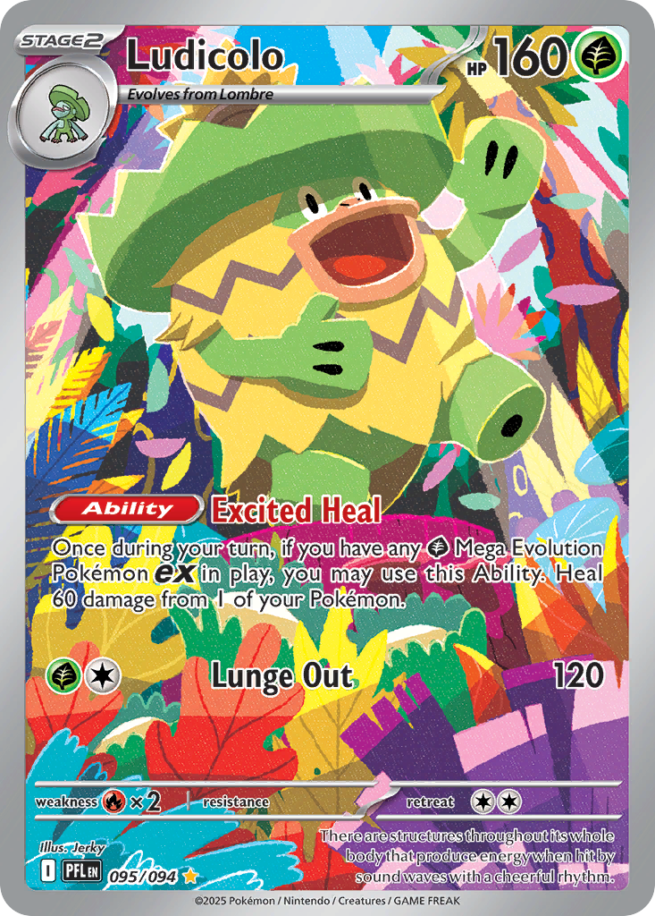 Ludicolo 95 Illustration Rare