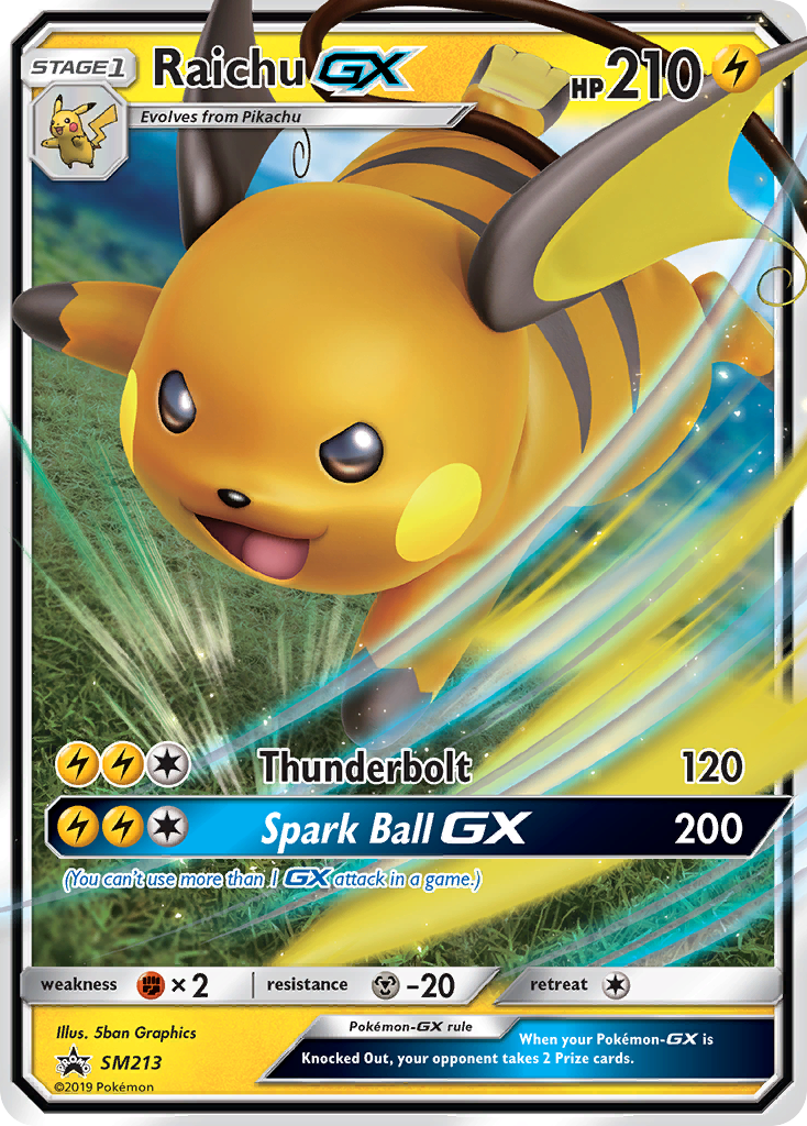 Raichu-GX SM213 Promo