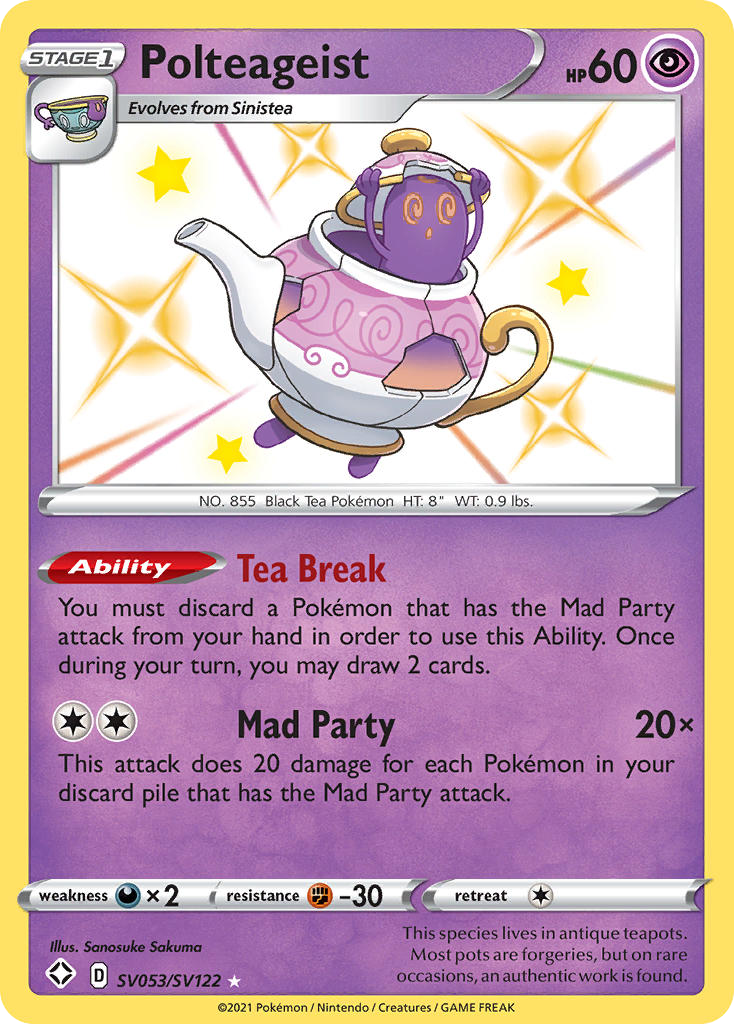 Polteageist SV053 Rare Shiny