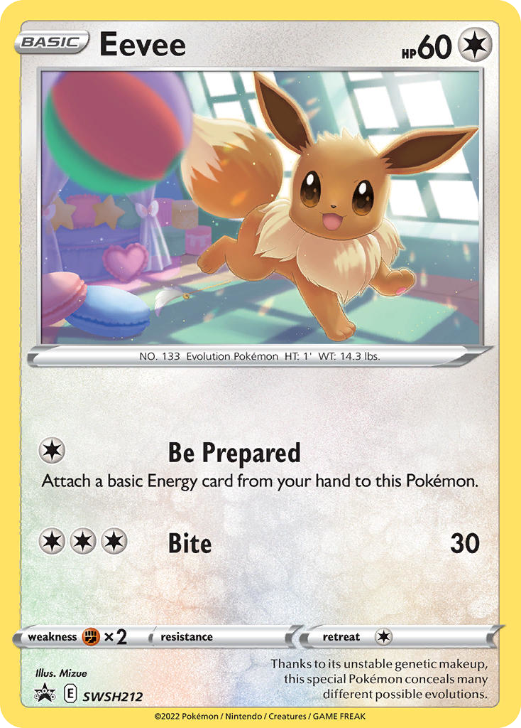 Eevee SWSH212 Promo