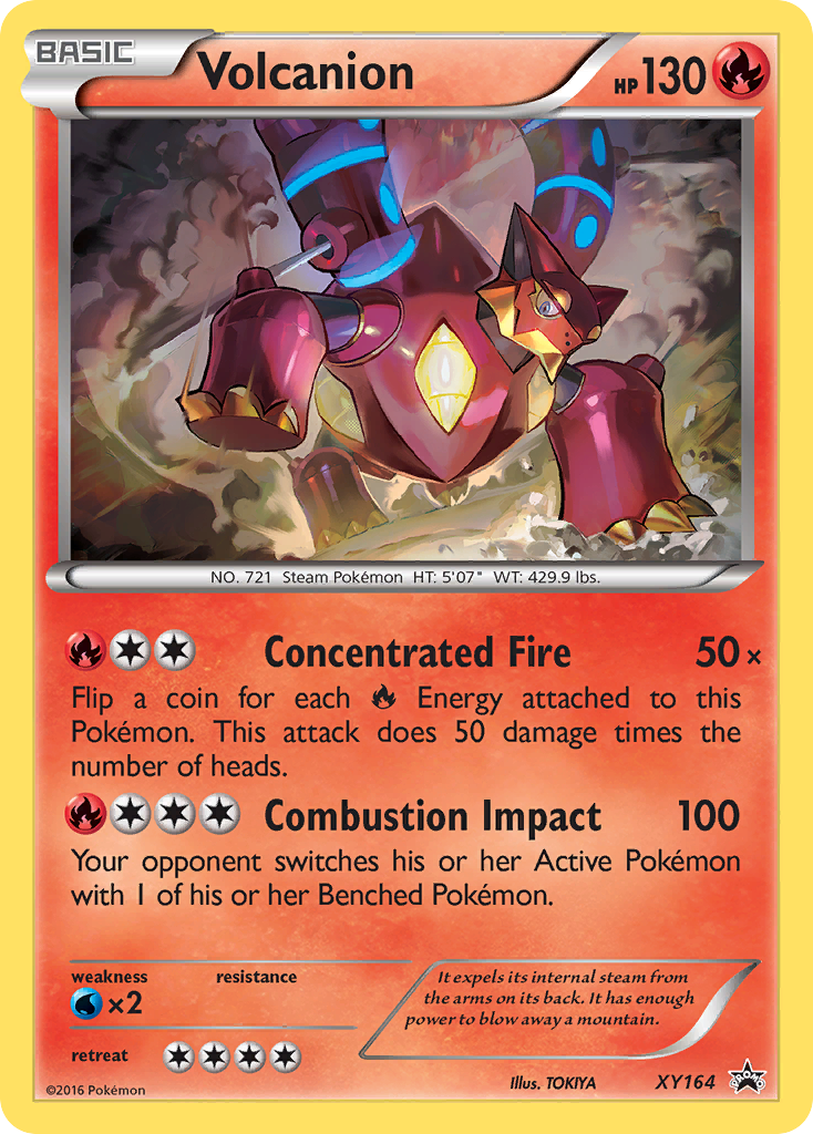Volcanion XY164 Promo