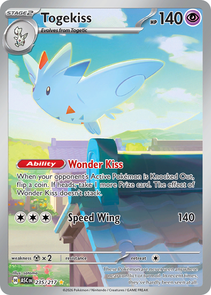 Togekiss 235 Illustration Rare
