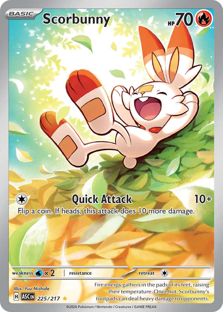 Scorbunny 225 Illustration Rare