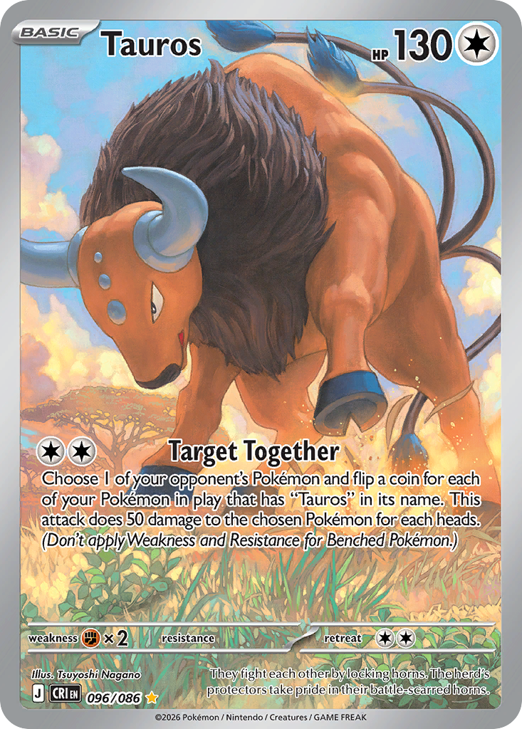 Tauros 96 Illustration Rare