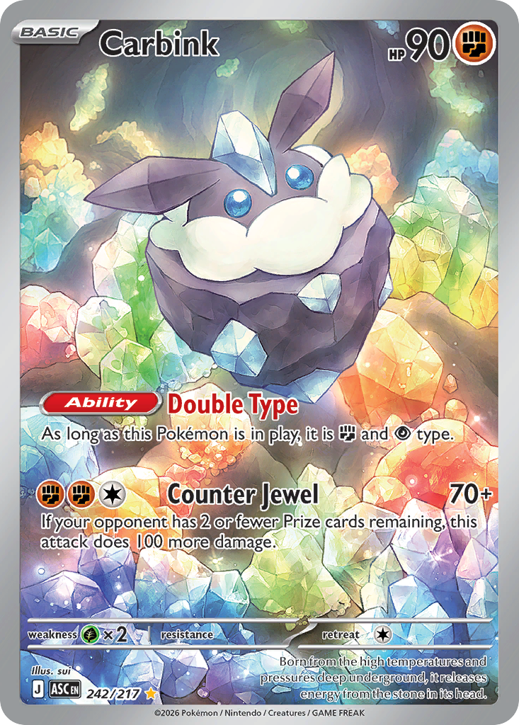Carbink 242 Illustration Rare