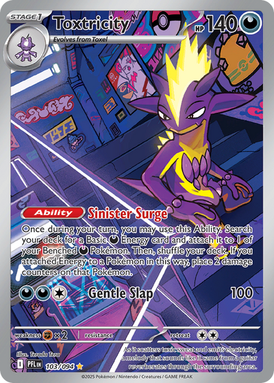Toxtricity 103 Illustration Rare