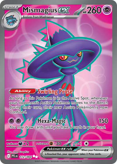 Mismagius ex 112 Ultra Rare