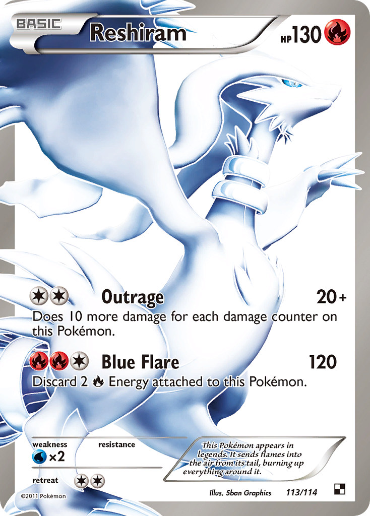 Reshiram [Celebrations] 113/114 Rare Ultra