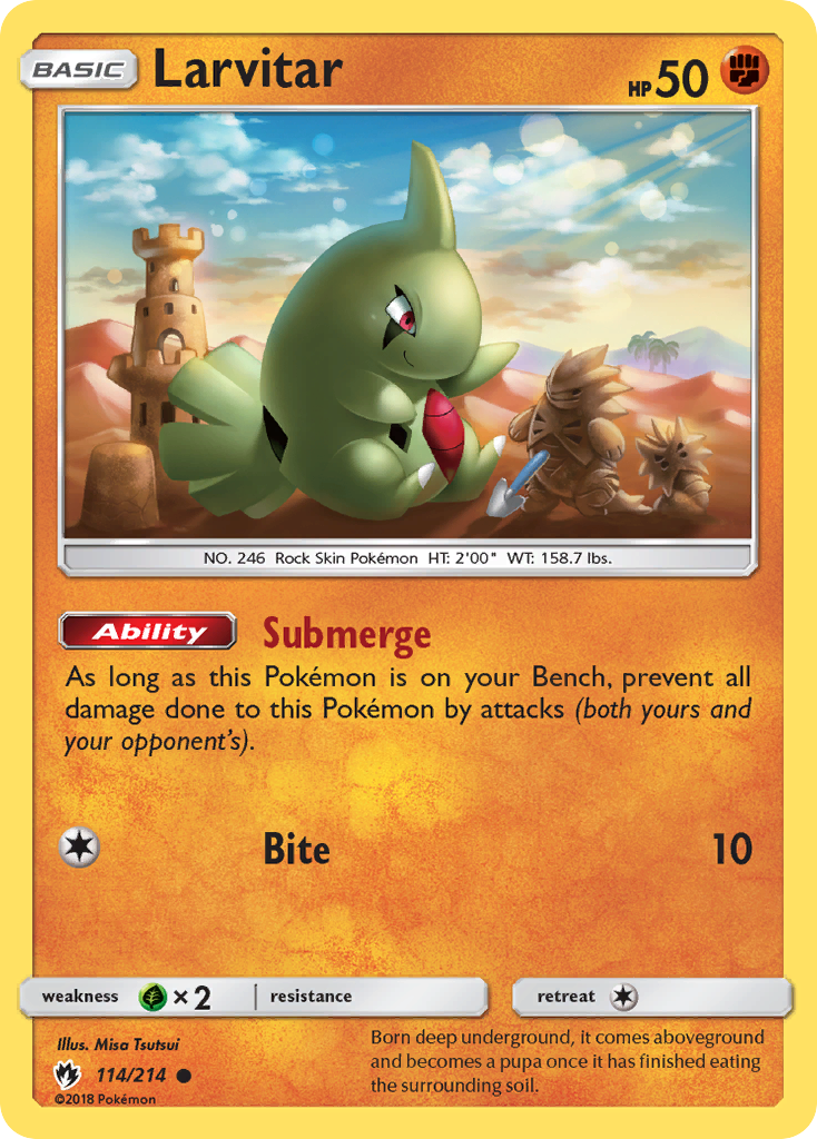 Larvitar 114 Common