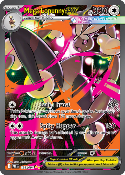 Mega Lopunny ex 128 Special Illustration Rare