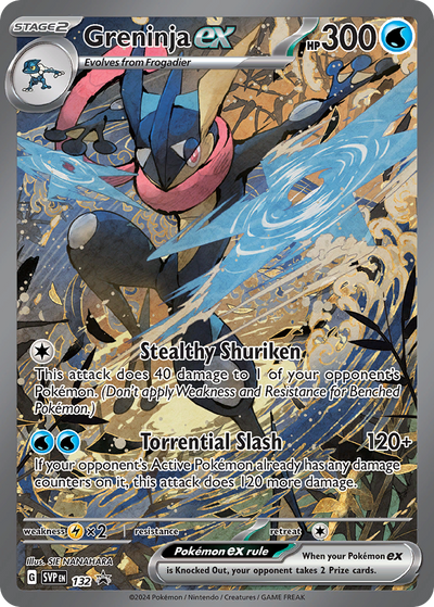 Greninja ex 132 Promo