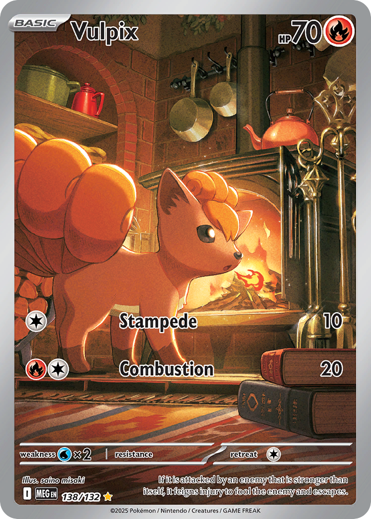 Vulpix 138 Illustration Rare