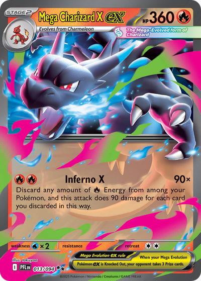 Mega Charizard X ex 13 Double Rare