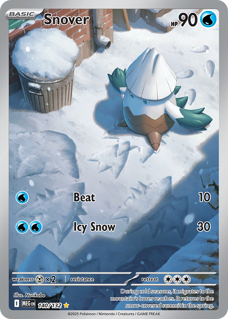 Snover 140 Illustration Rare