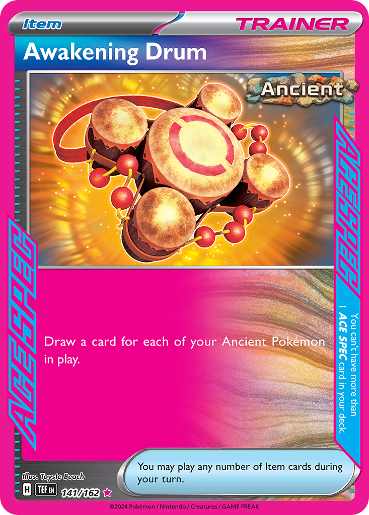 Awakening Drum 141 ACE SPEC Rare