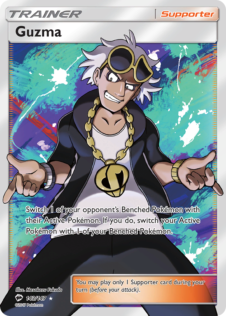 Guzma 143 Rare Ultra