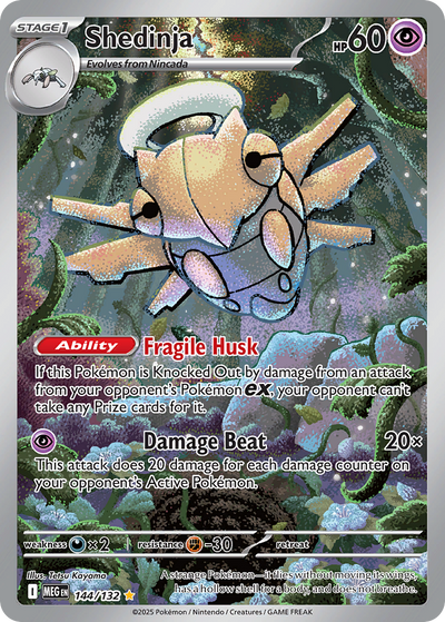 Shedinja 144 Illustration Rare