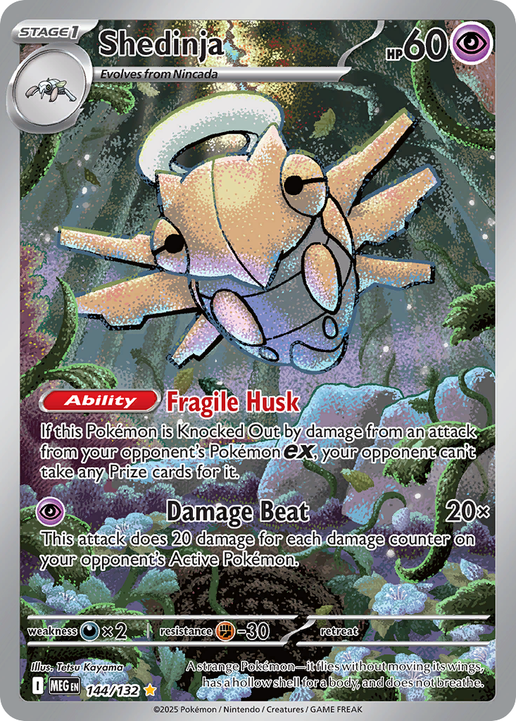 Shedinja 144 Illustration Rare