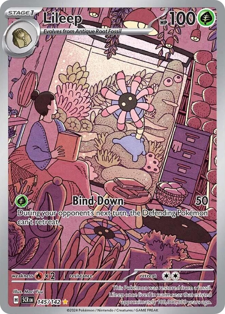 Lileep 145 Illustration Rare