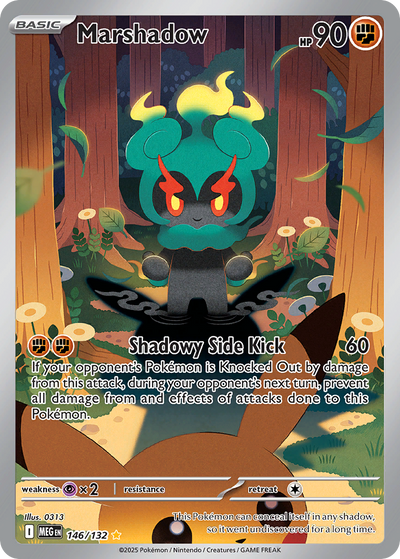 Marshadow 146 Illustration Rare