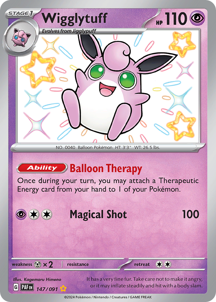 Wigglytuff 147 Shiny Rare