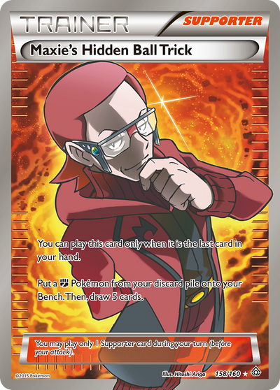 Maxie's Hidden Ball Trick 158 Rare Ultra