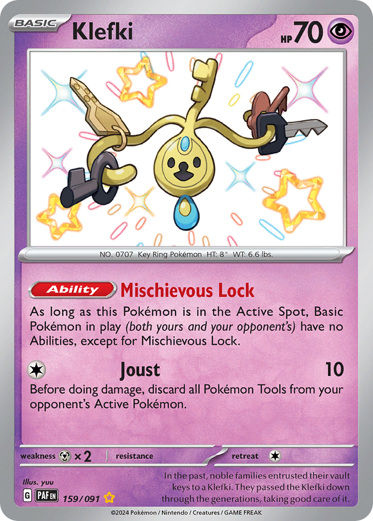 Klefki 159 Shiny Rare