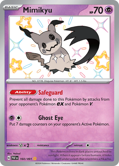 Mimikyu 160 Shiny Rare