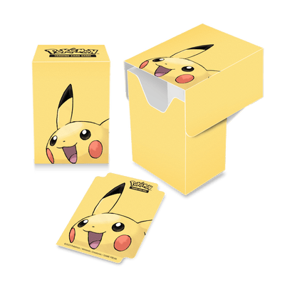 Ultra Pro Pokémon Pikachu Full View Deck Box