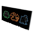Ultra Pro Pokémon Neon Kanto ONE-TOUCH Edge 3-Card Holder